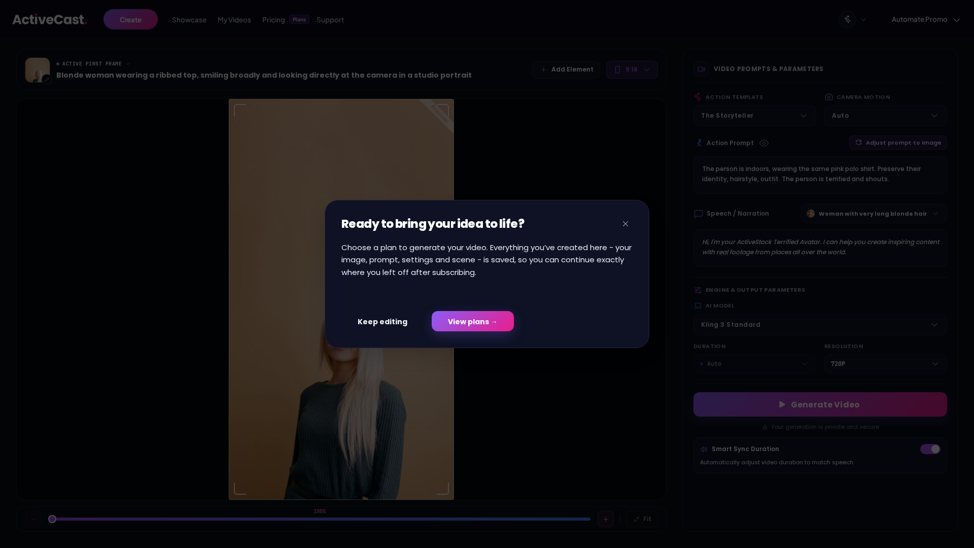 Test failure screenshot